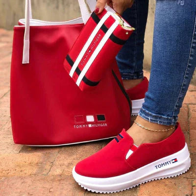 Tênis Tommy Ortopédico Feminino + Frete Grátis + Envio Imediato + Brinde