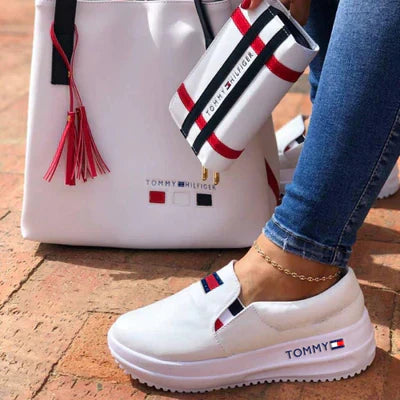 Tênis Tommy Ortopédico Feminino + Frete Grátis + Envio Imediato + Brinde