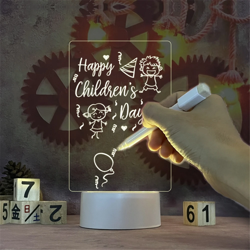 Luminaria Quadro de Mensagens LED USB