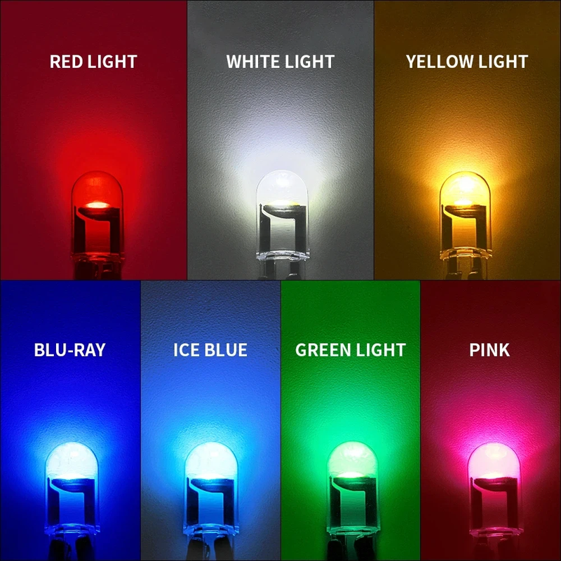 Lâmpada LED Super Brilhante para Carro (10 unidades)