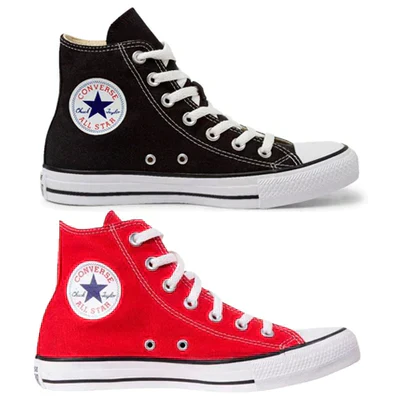 Combo 2 Pares - Tênis Allstar Cano Alto