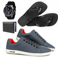 Kit 4 em 1 Sapatênis Vegas + Chinelo + Carteira e Relógio - Frete Grátis + Envio Imediato + Brinde