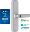 Fechadura Digital de Embutir Wi-Fi com Biometria, Elsys, ESF-DE4000B, Preta - Abertura via Biometria, Senha Numérica e Aplicativo