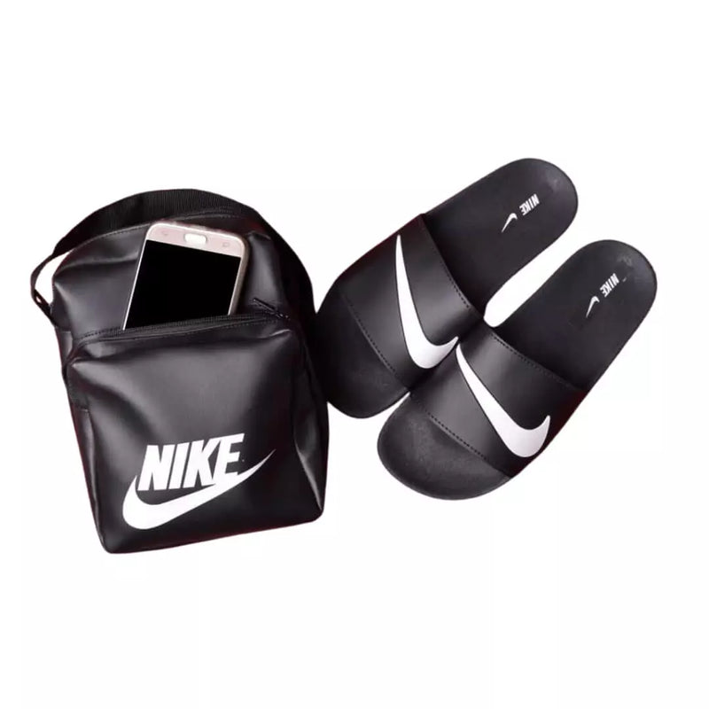 Kit Masculino Slide + Bolsa + Frete Grátis