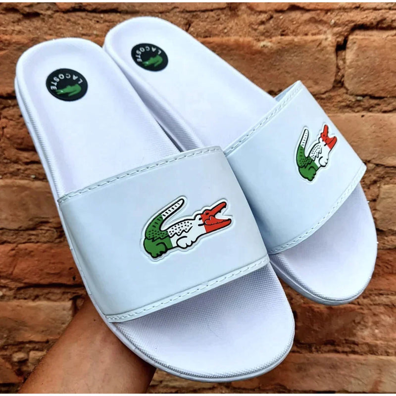 Chinelo LCT Masculino Croco Slide