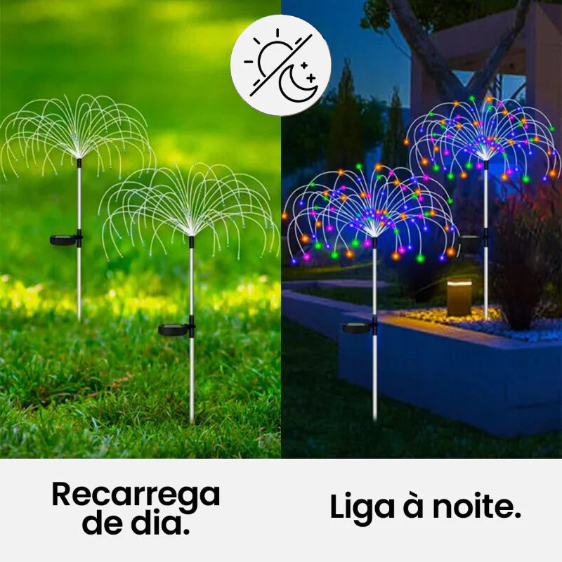 Decoração Solar para Jardim PROVA D'ÁGUA