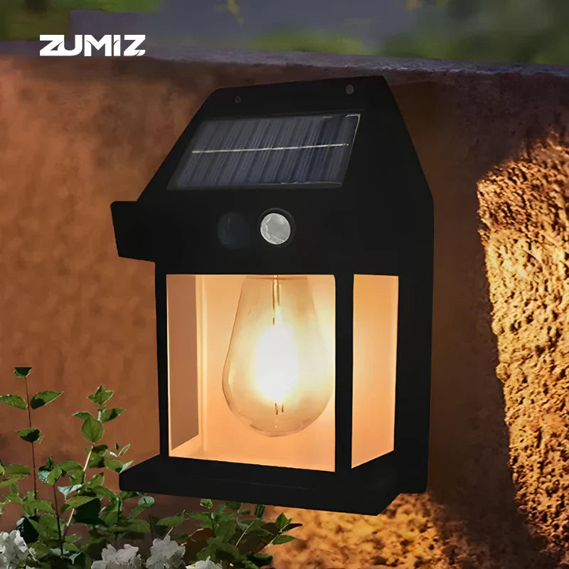 Ecoluz™ | Refletor Solar Retro com detector de movimento