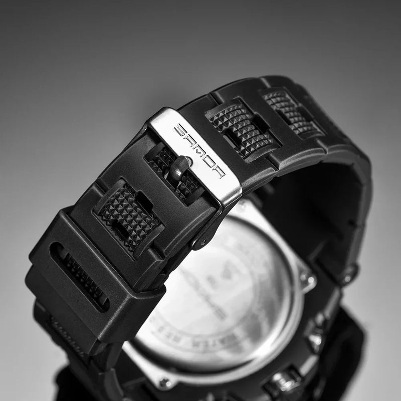 Relógio esportivo digital masculino estilo militar, à prova d`agua