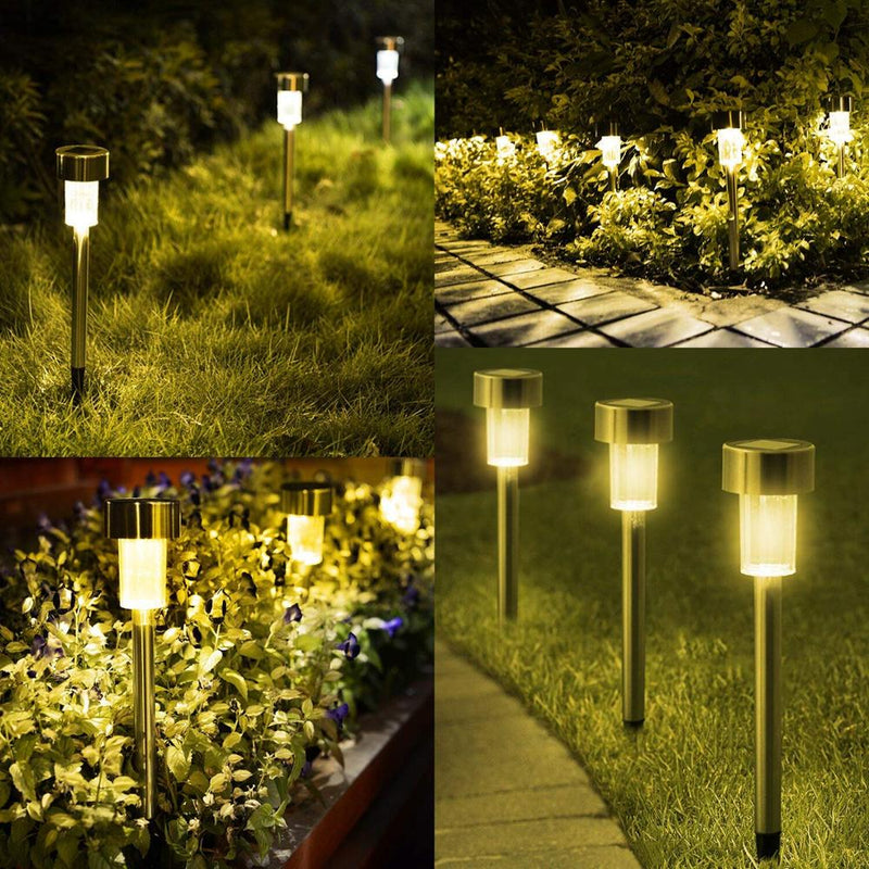Kit 12 pçs - Luminária Balizadora Solar