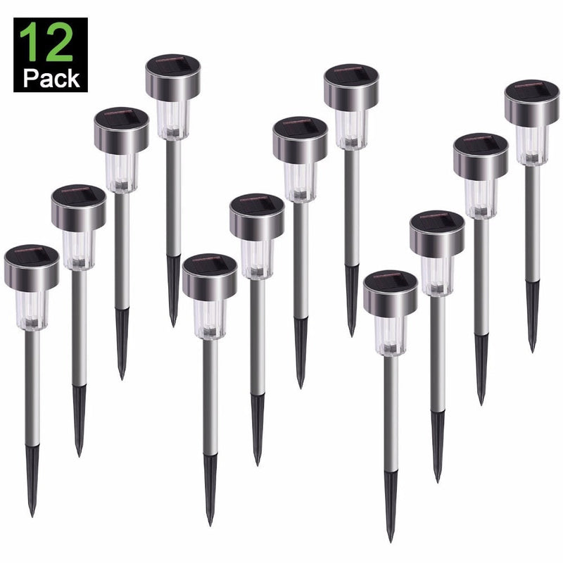 Kit 12 pçs - Luminária Balizadora Solar