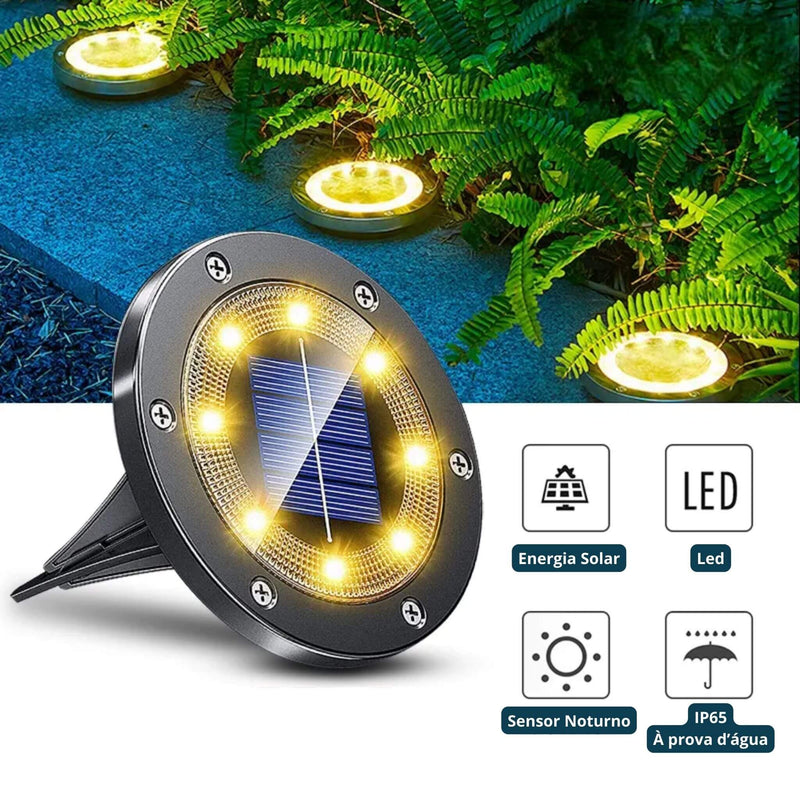 Swanlight™ | Luminária Led Solar de Chão