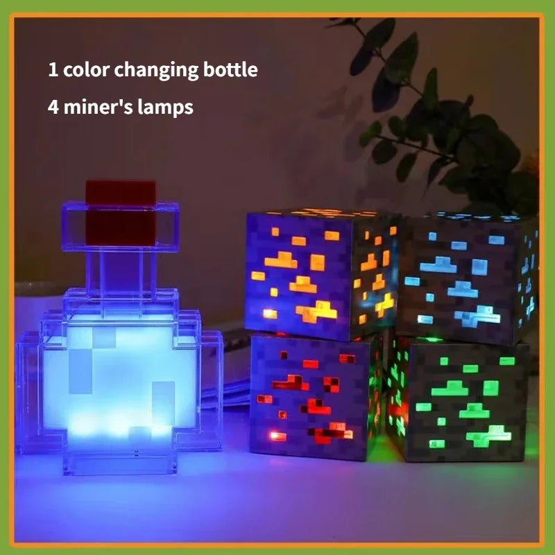 Luminária Pocioneiro Minecraft