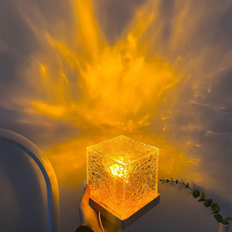 Aurora Box Projetor Led Rotativo