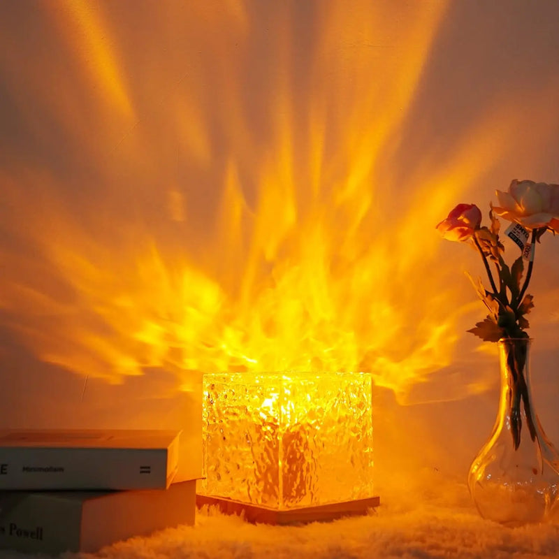 Aurora Box Projetor Led Rotativo