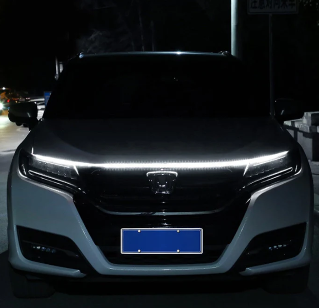 Fita LED 12v DRL para Capô de Carro