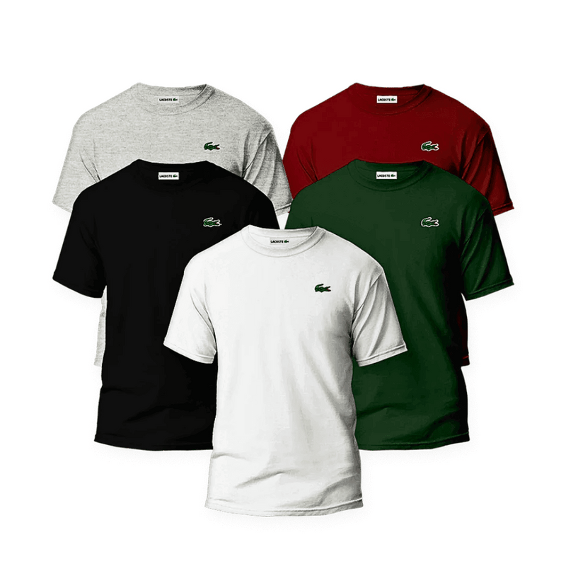 Kit 5 Camisetas LCT - Pague 3 e Leve + 2 de Brinde
