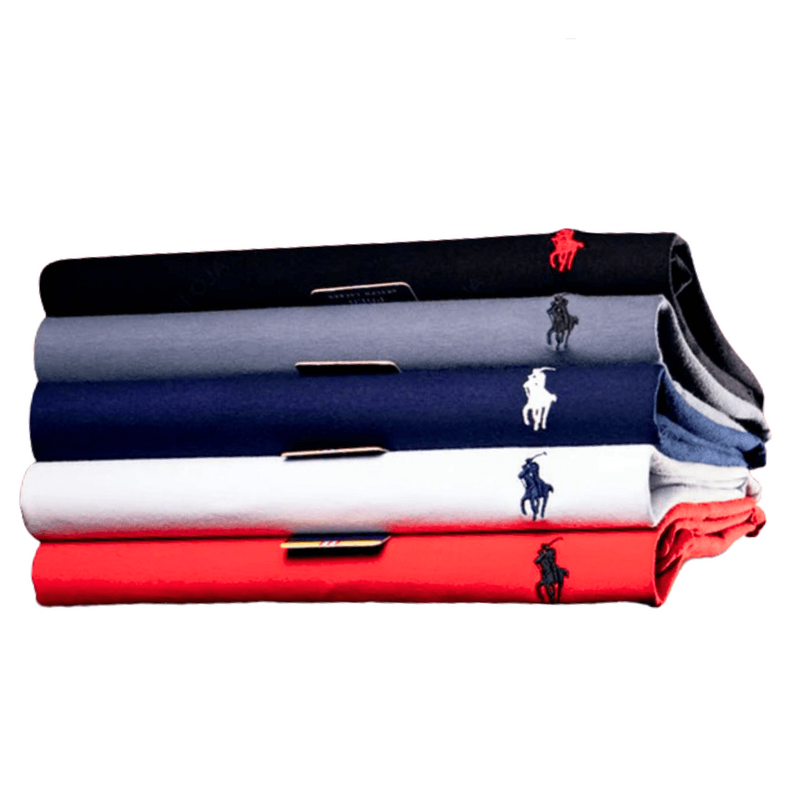 Kit 5 Camisetas R. Lauren - Pague 3 e Leve + 2 de Brinde