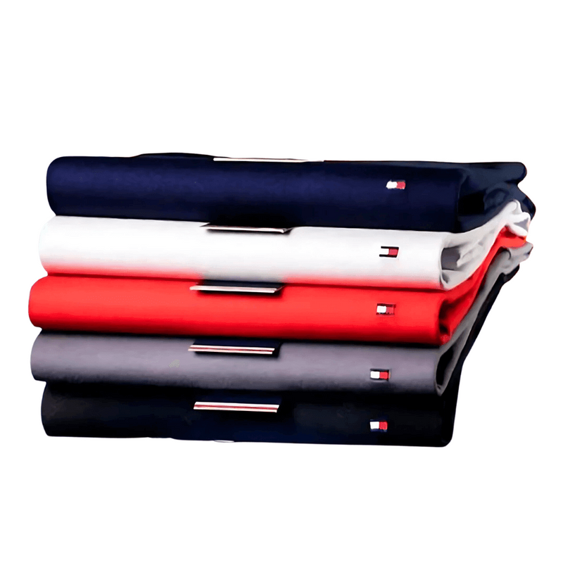 Kit 5 Camisetas Tommy - Pague 3 e Leve + 2 de Brinde