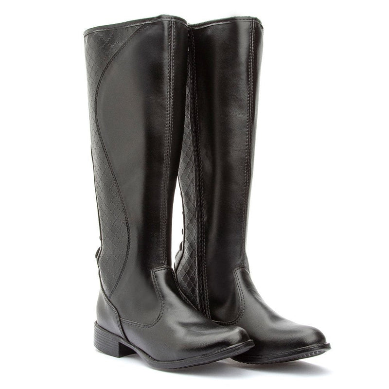 Bota Montaria Lucari Cano Alto Preta + Frete Grátis + Envio Imediato + Brinde