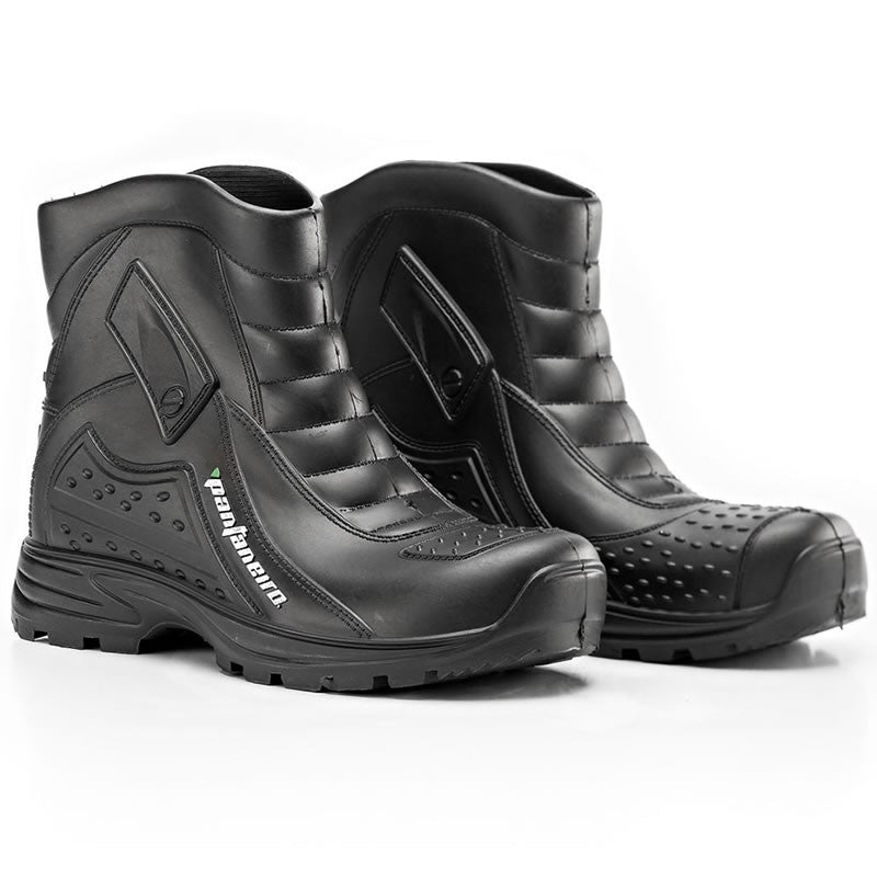 Bota de Chuva Moto Motoqueiro 100% Impermeável Pantaneiro + Frete Grátis + Envio Imediato + Brinde
