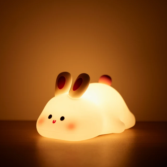 Luminária de Silicone p/ Crianças -(Ovelha, Panda, Coelho)
