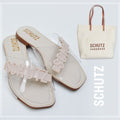 Kit Praia Sandália + Bolsa Schutz + Frete Grátis