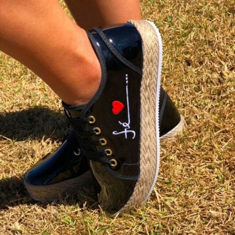 Tênis Feminino Fé e Gratidão