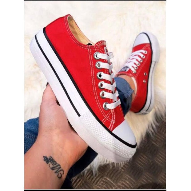 Tênis All Star Plataforma Feminino + Frete Grátis + Envio Imediato + Brinde